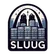 The St. Louis Unix Users Group Logo is a moderately complex illustration of the Gateway Arch above a city skyline where the buildings have been made to look like server hardware. The letters S-L-U-U-G in a banner at the bottom.